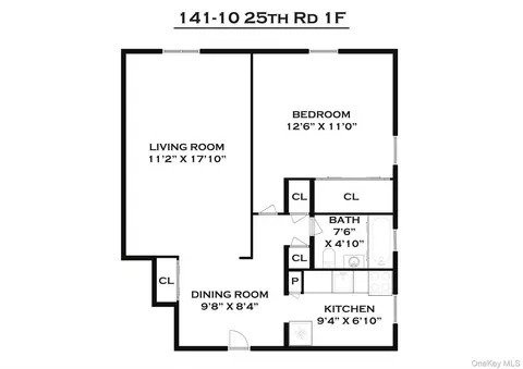 Floorplan - 141-10 25 Rd #2F, New York, NY 11354 photo 1 of 1