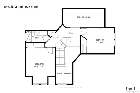 Floorplan - 67 Bellefair Rd, Rye Brook, NY 10573 photo 3 of 4