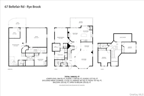 Floorplan - 67 Bellefair Rd, Rye Brook, NY 10573 photo 1 of 4