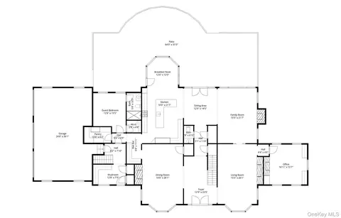 Floorplan - 6 Stone Bridge Rd, Purchase, NY 10577 photo 1 of 3