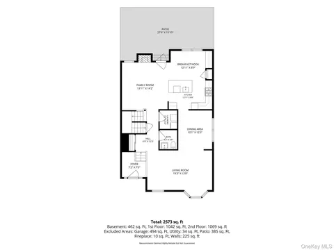 Floorplan - 36 Scofield Ct, Peekskill, NY 10566 photo 2 of 4