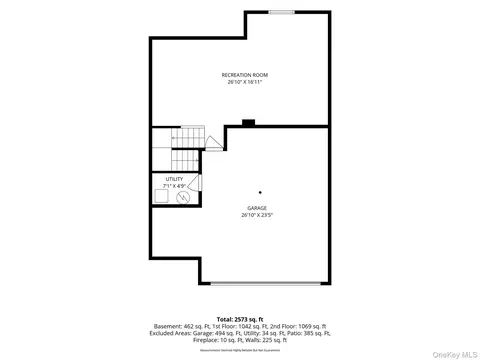Floorplan - 36 Scofield Ct, Peekskill, NY 10566 photo 1 of 4