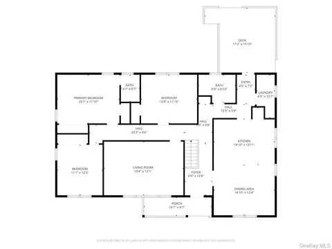 Floorplan - 8 Ann Pl, Mount Pleasant, NY 10595 photo 1 of 2