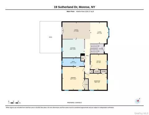 Floorplan - 19 Sutherland Dr, Monroe, NY 10950 photo 1 of 2