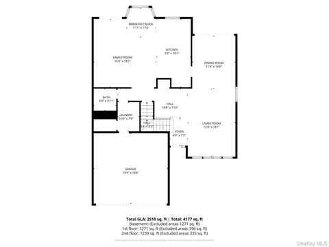 Floorplan - 96 Fairway View Dr, Commack, NY 11725 photo 2 of 3