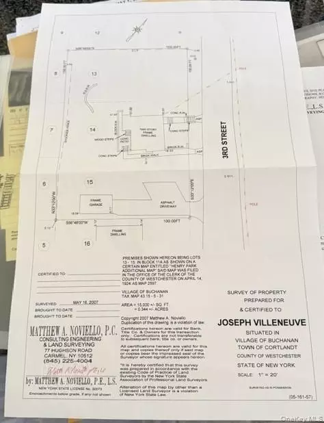 Floorplan - 184 3rd St, Cortlandt, NY 10511 photo 1 of 1