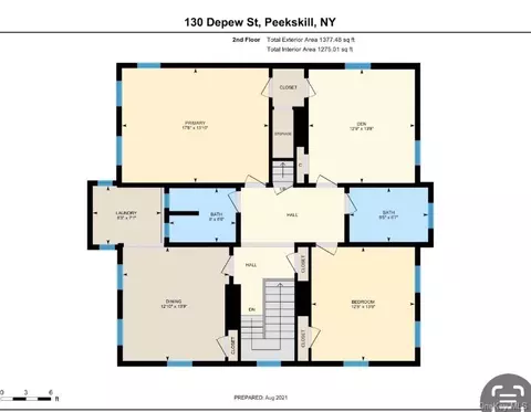 Floorplan - 130 Depew St, Peekskill, NY 10566 photo 2 of 4