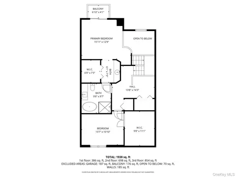 Floorplan - 6 Spring Pond Dr, Ossining, NY 10562 photo 2 of 4