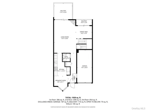 Floorplan - 6 Spring Pond Dr, Ossining, NY 10562 photo 1 of 4