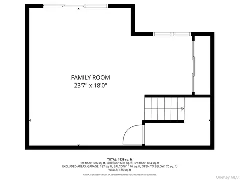 Floorplan - 6 Spring Pond Dr, Ossining, NY 10562 photo 3 of 4