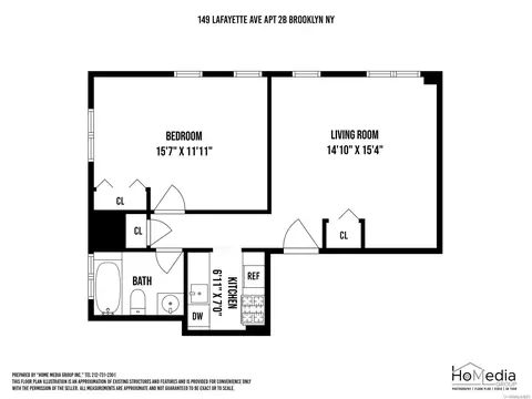 149 Lafayette Ave #2B, Brooklyn, NY 11238
