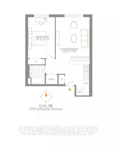 725 Lafayette Ave #2R, Brooklyn, NY 11221
