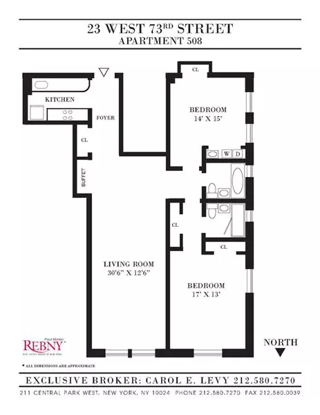 23 W 73rd St #508, New York, NY 10023