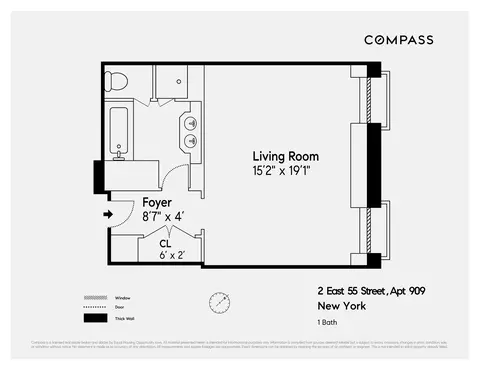 2 E 55th St #909W14, New York, NY 10022