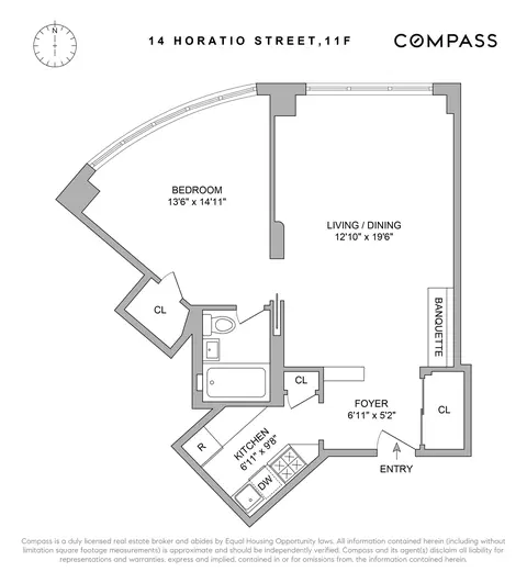 14 Horatio St #11F, New York, NY 10014