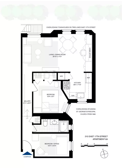 210 E 17th St #6A, New York, NY 10003