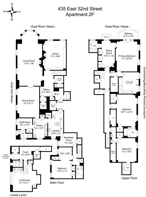 435 E 52nd St #2/3F, New York, NY 10022