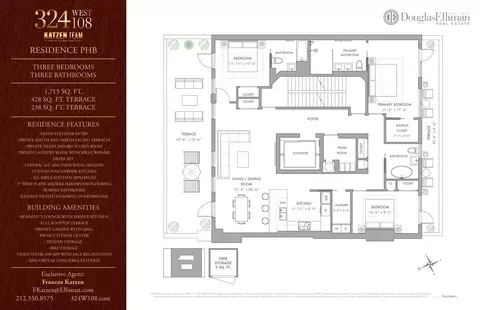 324 W 108th St #PHB, New York, NY 10025