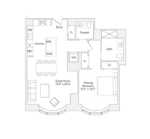 515 W 18th St #708, New York, NY 10011
