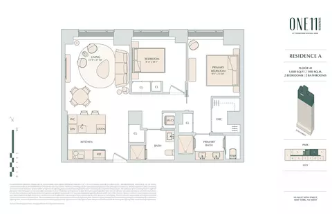 111 W 56th St #41A, New York, NY 10019