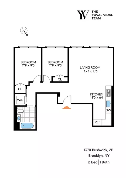 1370 Bushwick Ave #2B, Brooklyn, NY 11207