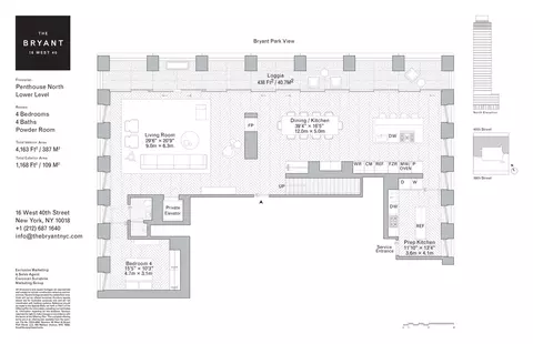 16 W 40th St #PHN, New York, NY 10018