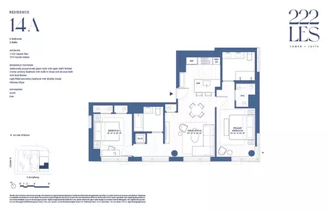 222 E Broadway #14A, New York, NY 10002