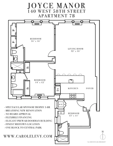 140 W 58th St #7-B, New York, NY 10019