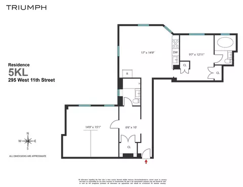 295 W 11th St #5-KL, New York, NY 10014