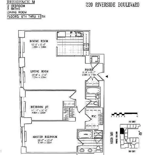 220 Riverside Blvd #15-M, New York, NY 10069