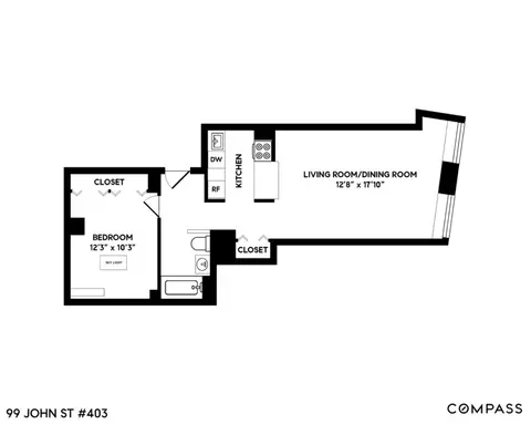 99 John St #403, New York, NY 10038