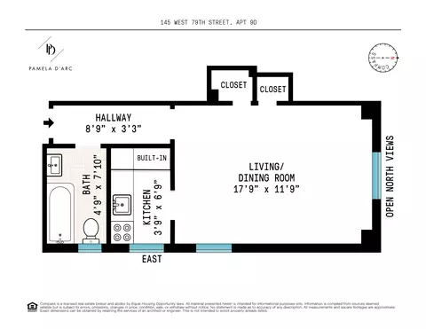 145 W 79th St #9D, New York, NY 10024