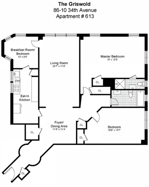 86-10 34th Ave #613, New York City, NY 11372