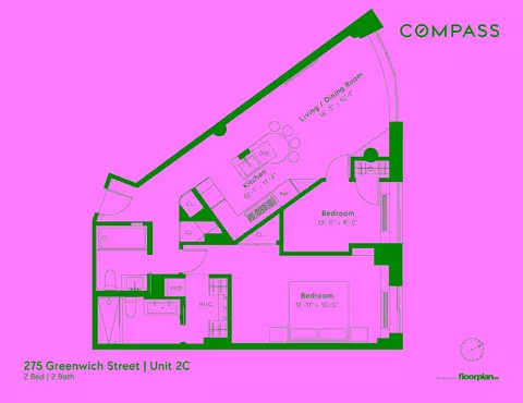 275 Greenwich St #2C, New York, NY 10007