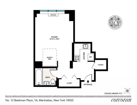 12 Beekman Pl #1A, New York, NY 10022