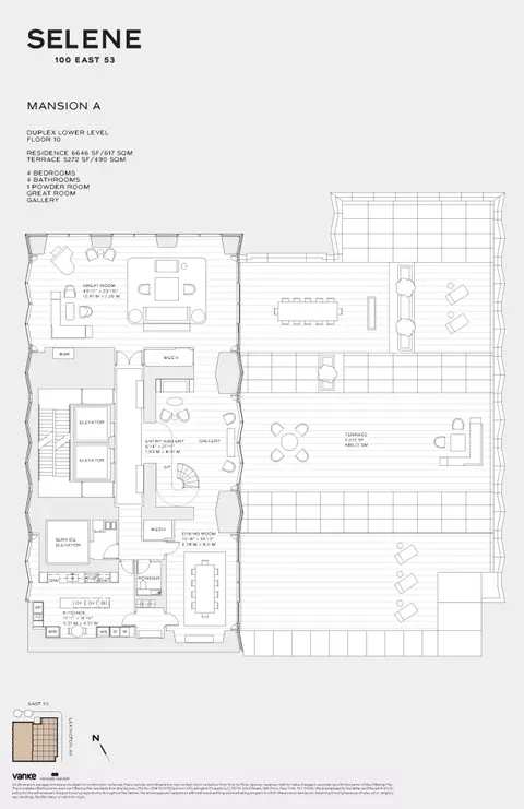 100 E 53rd St #10A, New York, NY 10022
