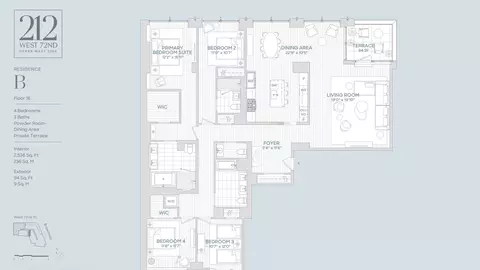 212 W 72nd St #16B, New York, NY 10023