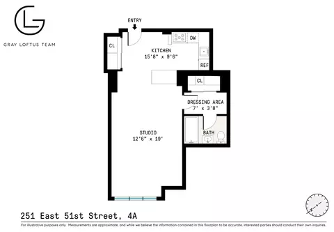 251 E 51st St #4A, New York, NY 10022
