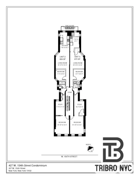 427 W 154th St #2, New York, NY 10032