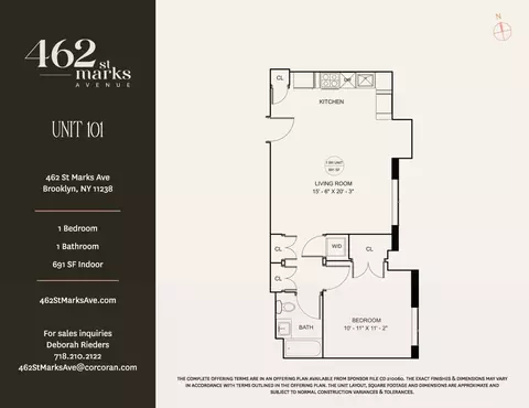 462 St Marks Ave #101, Brooklyn, NY 11238