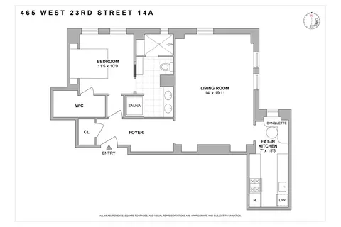 465 W 23rd St #14A, New York, NY 10011