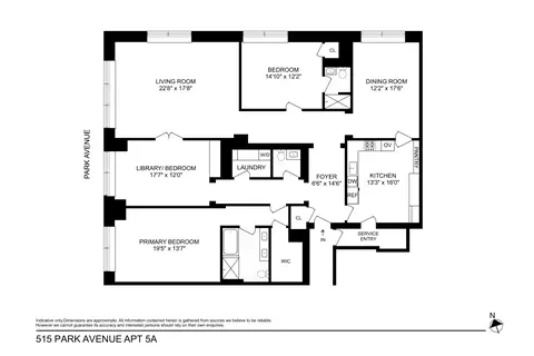 515 Park Ave #5A, New York, NY 10022