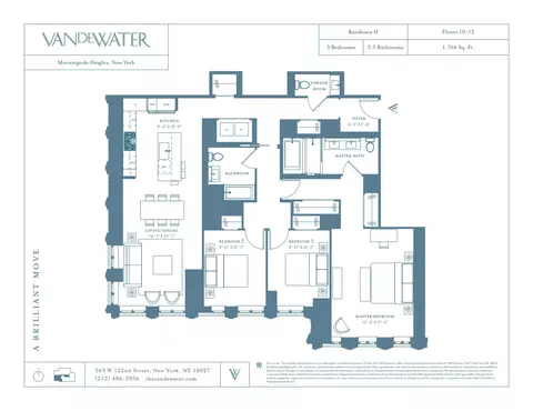 543 W 122nd St #10H, New York, NY 10027