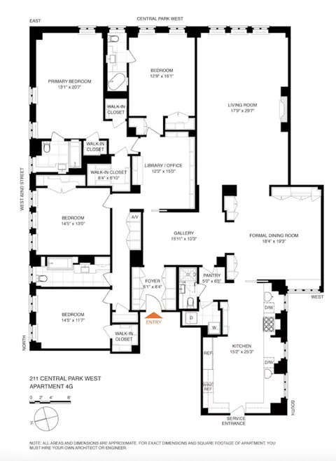 211 Central Park W #4G, New York, NY 10024