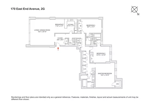 170 End Ave #2G, New York, NY 10128