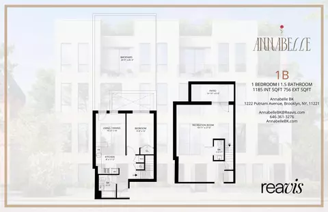 1222 Putnam Ave #1-B, Brooklyn, NY 11221