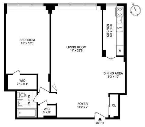 12 Beekman Pl #2F, New York, NY 10022