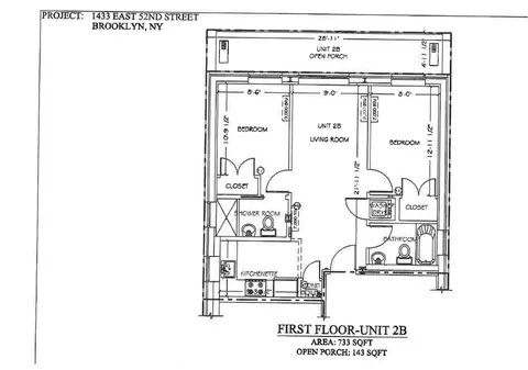 1433 E 52nd St #2B, Brooklyn, NY 11234