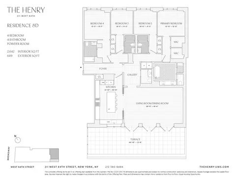 211 W 84th St #8D, New York, NY 10024