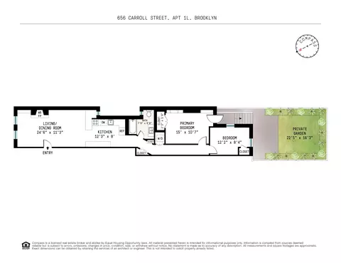 656 Carroll St #1L, Brooklyn, NY 11215